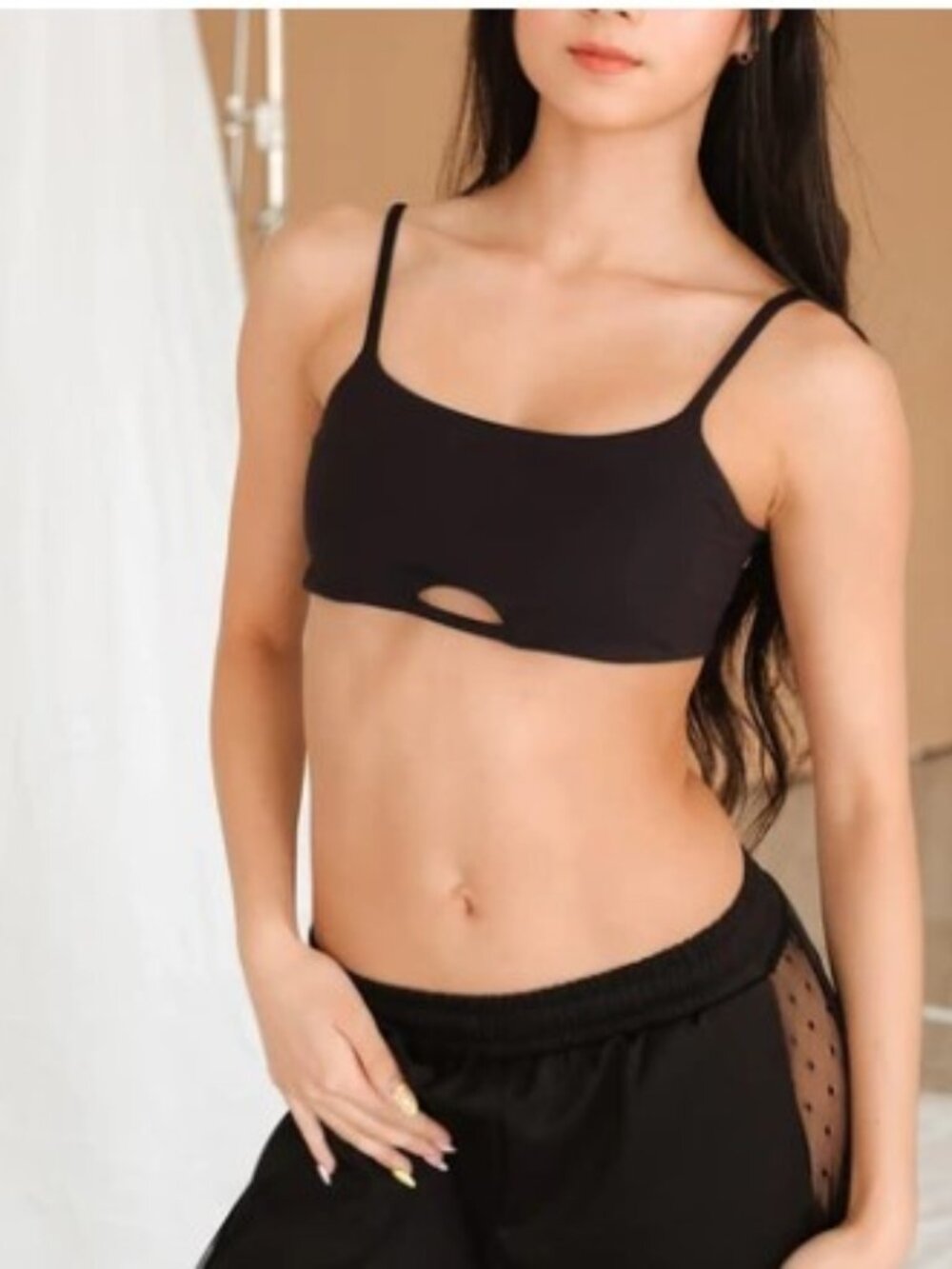 FIVE Dancewear Spotlight Bra - NWT - Medium - Black